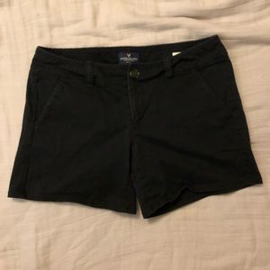 AEO black shorts